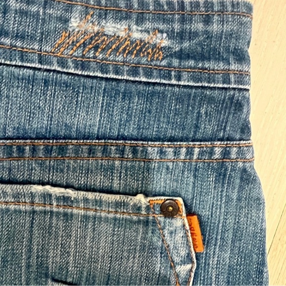 James Jeans Denim Jean Women's Mini Skirt Size 30 - Picture 6 of 6